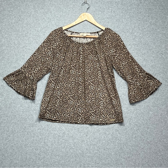 Michael Kors Leopard Print Women's Top - Picture 1 of 5